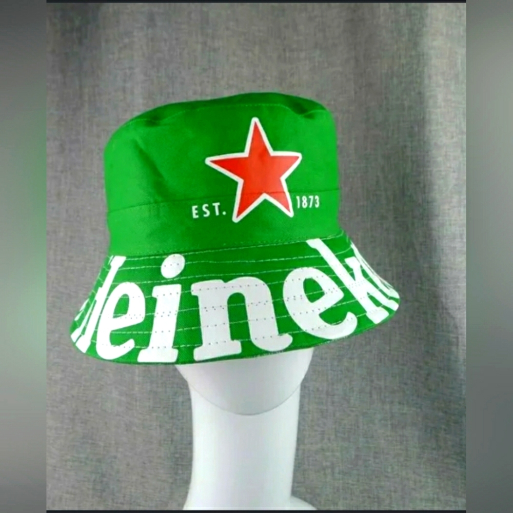 🍺Vintage Heineken Green Bucket Hat🍻